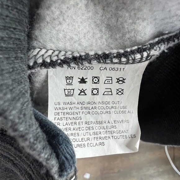 Puma Dark Gray Zip Up Fleece Jacket Size M Mock Neck Track Jacket - Picture 10 of 11